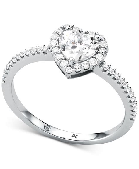 michael kors promise ring|michael kors sterling silver ring.